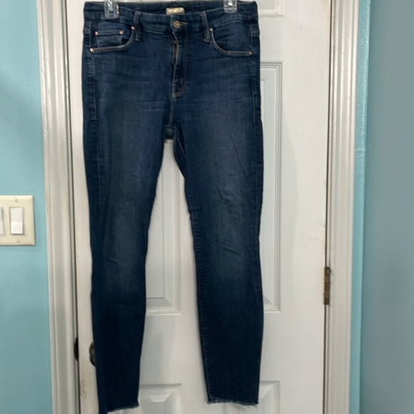 Mother Ankle Jeans Dark Wash - Picture 8 of 11